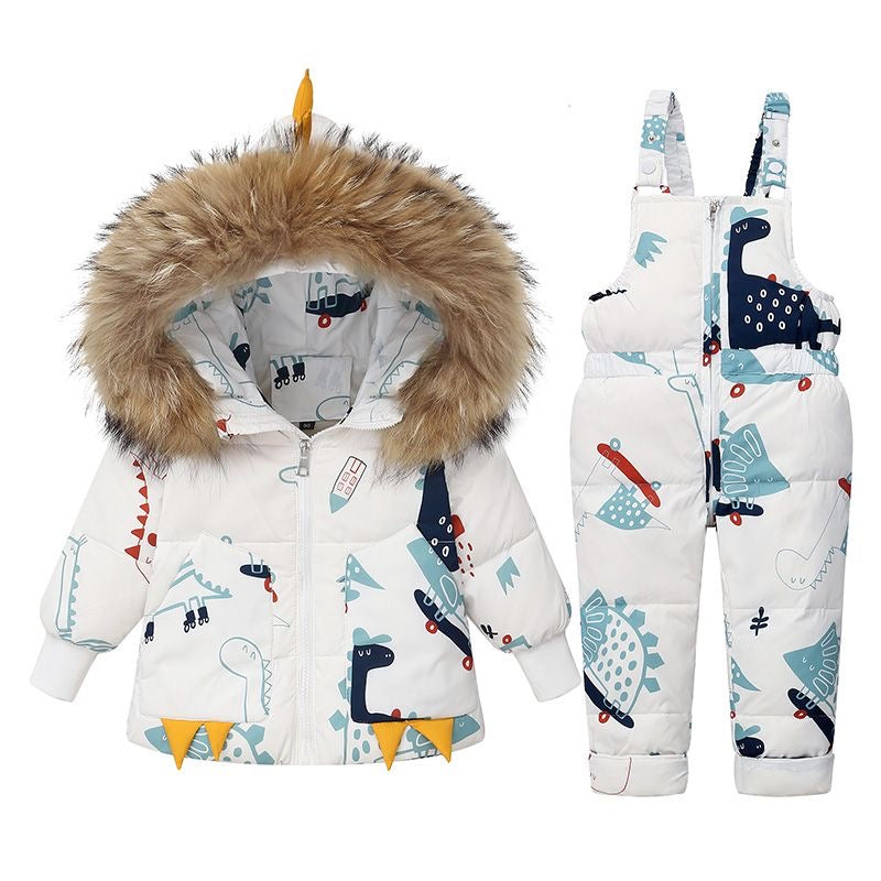 Boy Winter Puffer Snowsuit Coat